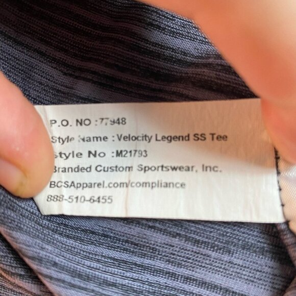 Nike Georgia Bulldog Dri-Fit Men's Medium Heathered Gray College Football - Picture 5 of 8